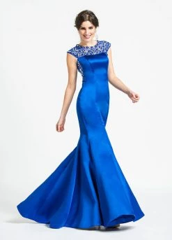 Ashley Lauren - 1043 Beaded Mermaid Evening Dress Formal Gowns 8 Ashley Lauren - 1043 Beaded Mermaid Evening Dress Formal Gowns
