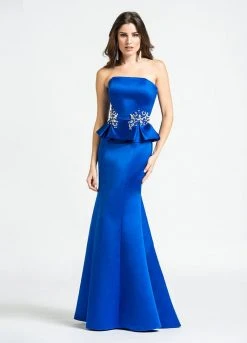 Ashley Lauren - 1079 Beaded Peplum Pageant Dress