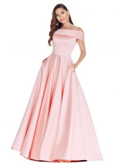 Ashley Lauren - 1139 Off Shoulder Pageant Ball Gown Formal Gowns