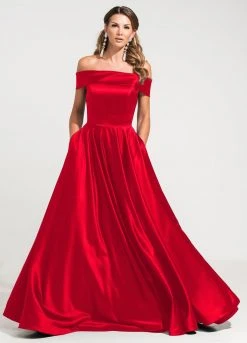 Ashley Lauren - 1139 Off Shoulder Pageant Ball Gown Formal Gowns