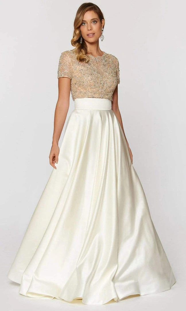 Ashley Lauren - 1251 Beaded Two Piece Ball Gown 3 Ashley Lauren - 1251 Beaded Two Piece Ball Gown