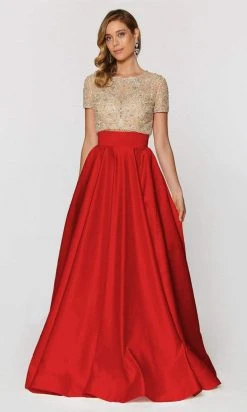 Ashley Lauren - 1251 Beaded Two Piece Ball Gown 13 Ashley Lauren - 1251 Beaded Two Piece Ball Gown
