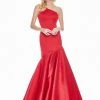 Ashley Lauren - 1330 One Shoulder Satin Mermaid Dress