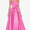 Ashley Lauren - 1367 Strapless Oversized Bow Satin A-Line Gown Formal Gowns 2 Ashley Lauren - 1367 Strapless Oversized Bow Satin A-Line Gown Formal Gowns
