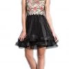 Aspeed Design - Embroidered A-Line Homecoming Dress S1922 - 1 Pc Black In Size XXS Available Cocktail Dresses 2 Aspeed Design - Embroidered A-Line Homecoming Dress S1922 - 1 Pc Black In Size XXS Available Cocktail Dresses