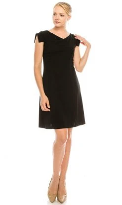 Bebe - 701588 Cowl Neck Cap Sleeve Dress Cocktail Dresses