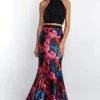 Blush By Alexia Designs Blush - 11509 Two Piece Beaded Halter Floral Mermaid Gown Formal Gowns 1 Blush By Alexia Designs Blush - 11509 Two Piece Beaded Halter Floral Mermaid Gown Formal Gowns