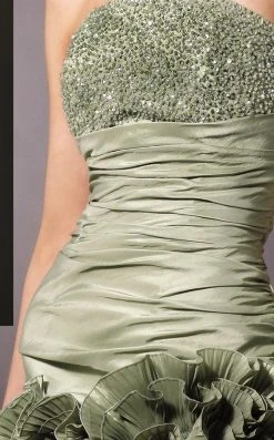 Blush By Alexia Designs Blush - 9160 Strapless Sequined Floral Cocktail Dress Cocktail Dresses 7 Blush By Alexia Designs Blush - 9160 Strapless Sequined Floral Cocktail Dress Cocktail Dresses