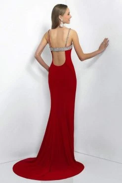 Blush By Alexia Designs - 11012 Sweetheart Paneled Jersey Sheath Gown Formal Gowns