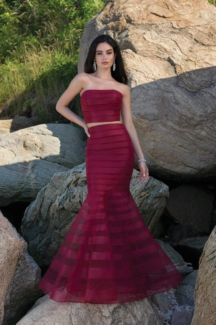 Formal Gowns Blush By Alexia Designs - 11507 Two Piece Horsehair Mermaid Gown 5 Formal Gowns Blush By Alexia Designs - 11507 Two Piece Horsehair Mermaid Gown