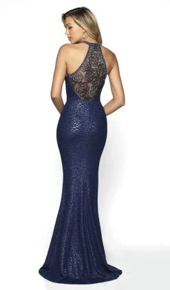 Blush By Alexia Designs - 11702 Embellished Floral Trumpet Dress Formal Gowns