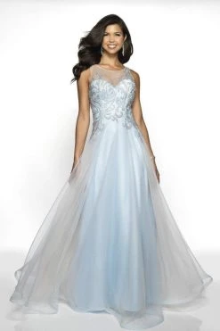 Blush By Alexia Designs - 11729 Beaded Illusion Jewel A-line Dress Formal Gowns 8 Blush By Alexia Designs - 11729 Beaded Illusion Jewel A-line Dress Formal Gowns