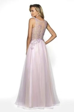 Blush By Alexia Designs - 11729 Beaded Illusion Jewel A-line Dress Formal Gowns 9 Blush By Alexia Designs - 11729 Beaded Illusion Jewel A-line Dress Formal Gowns