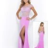 Formal Gowns Blush By Alexia Designs - Beaded Illusion Fitted Evening Dress X229 1 Formal Gowns Blush By Alexia Designs - Beaded Illusion Fitted Evening Dress X229