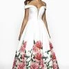 Formal Gowns Blush By Alexia Designs - C2062 Plunging Off-Shoulder Ballgown 1 Formal Gowns Blush By Alexia Designs - C2062 Plunging Off-Shoulder Ballgown
