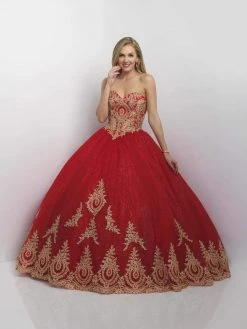 Formal Gowns Blush By Alexia Designs - Embroidered Sweetheart Ballgown Q176