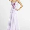 Formal Gowns Blush By Alexia Designs - P001 Bejeweled Chiffon Evening Gown
