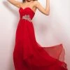 Blush By Alexia Designs - Strapless Pleated Long Dress 9612 Formal Gowns