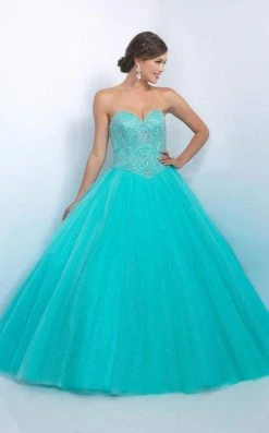 Blush By Alexia Designs - Strapless Sweetheart Ballgown Q152 Formal Gowns