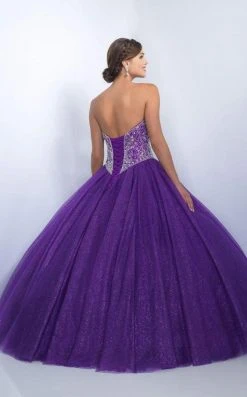 Blush By Alexia Designs - Strapless Sweetheart Ballgown Q152 Formal Gowns