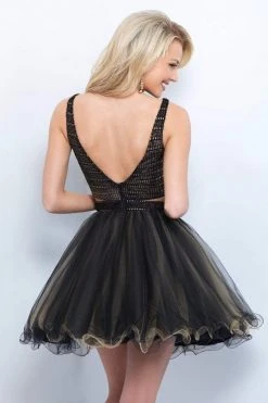 Cocktail Dresses Blush By Alexia Designs - Textured Stripe Two-Piece A-Line Dress 11385 5 Cocktail Dresses Blush By Alexia Designs - Textured Stripe Two-Piece A-Line Dress 11385