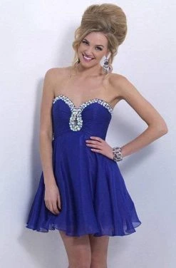 Cocktail Dresses Blush By Alexia Designs - X161 Strapless Sweetheart A-line Dress