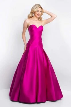 Blush By Alexia Designs Blush - C1067 Strapless Asymmetrical Sculpted Mikado Ballgown Formal Gowns 8 Blush By Alexia Designs Blush - C1067 Strapless Asymmetrical Sculpted Mikado Ballgown Formal Gowns
