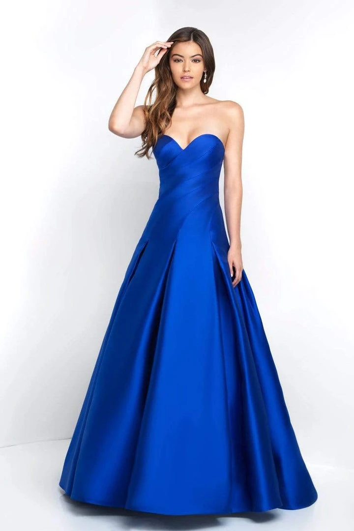 Blush By Alexia Designs Blush - C1067 Strapless Asymmetrical Sculpted Mikado Ballgown Formal Gowns 6 Blush By Alexia Designs Blush - C1067 Strapless Asymmetrical Sculpted Mikado Ballgown Formal Gowns