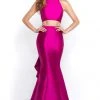 Blush By Alexia Designs Blush - C1078 Halter Neck Two-Piece Mikado Mermaid Gown 1 Blush By Alexia Designs Blush - C1078 Halter Neck Two-Piece Mikado Mermaid Gown
