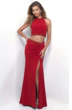 Blush By Alexia Designs Formal Gowns Blush - Two Piece Halter Top With Sarong Style Skirt Dress 11284 8 Blush By Alexia Designs Formal Gowns Blush - Two Piece Halter Top With Sarong Style Skirt Dress 11284