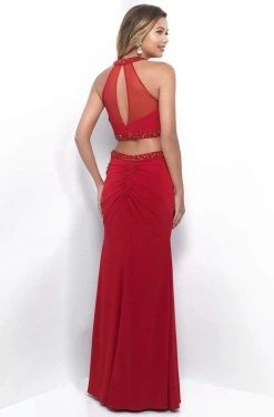 Blush By Alexia Designs Formal Gowns Blush - Two Piece Halter Top With Sarong Style Skirt Dress 11284 9 Blush By Alexia Designs Formal Gowns Blush - Two Piece Halter Top With Sarong Style Skirt Dress 11284