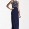 Formal Gowns Cachet - Sequined Long Dress 56872