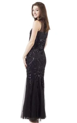 Cachet - Sequined Long Dress 57753 Formal Gowns 6 Cachet - Sequined Long Dress 57753 Formal Gowns