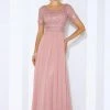 Formal Gowns Cameron Blake By Mon Cheri - Dress In Mauve 116666 - 1 Pc Mauve In Sizes 8 Available