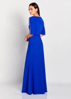 Cameron Blake By Mon Cheri - Illusion Paneled Evening Gown 119655 - 1 Pc Smokey Mink In Size 4 Available Formal Gowns 8 Cameron Blake By Mon Cheri - Illusion Paneled Evening Gown 119655 - 1 Pc Smokey Mink In Size 4 Available Formal Gowns