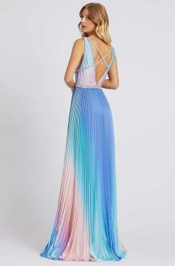 Formal Gowns Cassandra Stone - 30705A Ruched Plunging V-Neck A-Line Gown