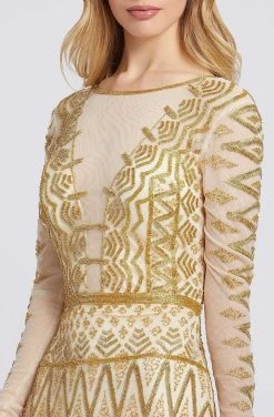 Cassandra Stone - 4724A Embellished Bateau Long Sleeves Dress Formal Gowns 7 Cassandra Stone - 4724A Embellished Bateau Long Sleeves Dress Formal Gowns