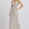 Formal Gowns Cassandra Stone - 5078A Sequin Embellished Sheath Evening Gown 1 Formal Gowns Cassandra Stone - 5078A Sequin Embellished Sheath Evening Gown