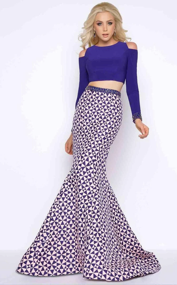 Cassandra Stone - 65906A Two Piece Gown Style 3 Cassandra Stone - 65906A Two Piece Gown Style