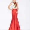 Cassandra Stone - 77408A Two Piece Rose Embroidered Mermaid Gown Formal Gowns 1 Cassandra Stone - 77408A Two Piece Rose Embroidered Mermaid Gown Formal Gowns