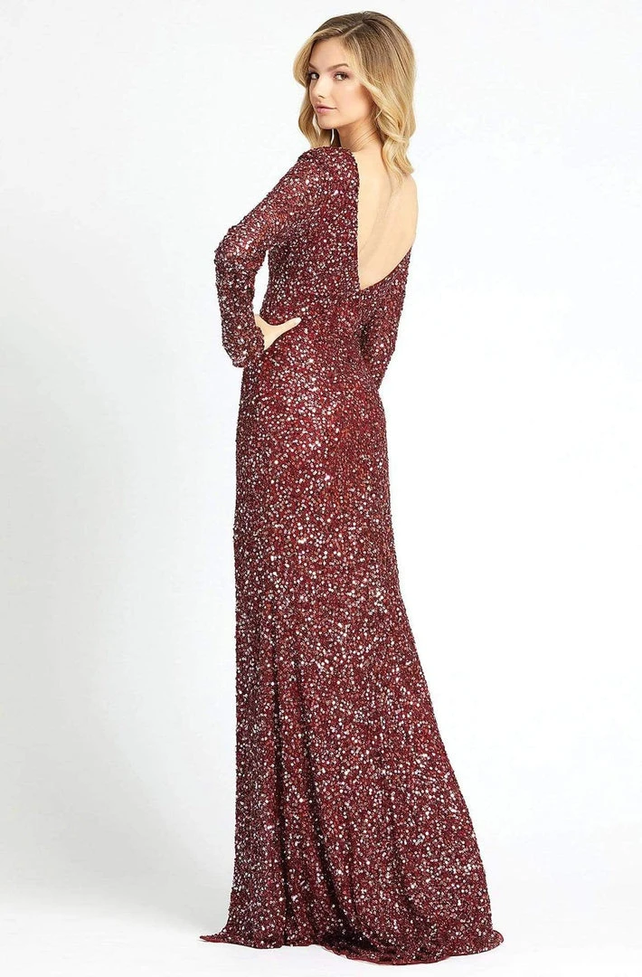 Formal Gowns Cassandra Stone - High Slit Allover Sequin Evening Gown 4820A - 1 Pc Rose/Gold In Size 8 Available 4 Formal Gowns Cassandra Stone - High Slit Allover Sequin Evening Gown 4820A - 1 Pc Rose/Gold In Size 8 Available