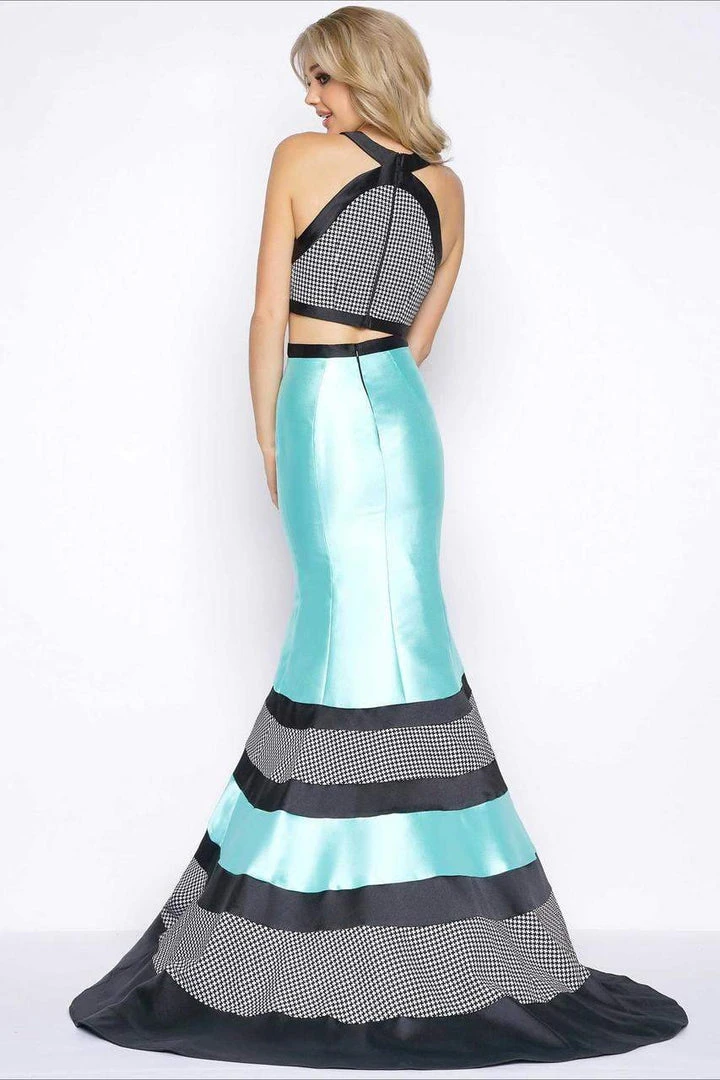 Formal Gowns Cassandra Stone - Two Sleeve Dress Style 65913A 4 Formal Gowns Cassandra Stone - Two Sleeve Dress Style 65913A