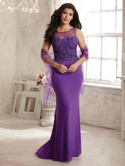 Christina Wu Elegance - 17766 Sleeveless Illusion Neckline Gown Formal Gowns 7 Christina Wu Elegance - 17766 Sleeveless Illusion Neckline Gown Formal Gowns