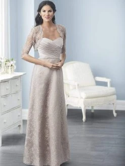 Formal Gowns Christina Wu Elegance - 17834 Sweetheart Gown With Lace Bolero Jacket