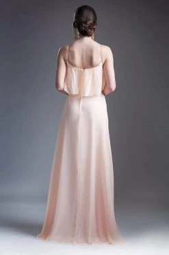 Cinderella Divine - 13010 Flounce Bodice Chiffon A-Line Dress 31 Cinderella Divine - 13010 Flounce Bodice Chiffon A-Line Dress