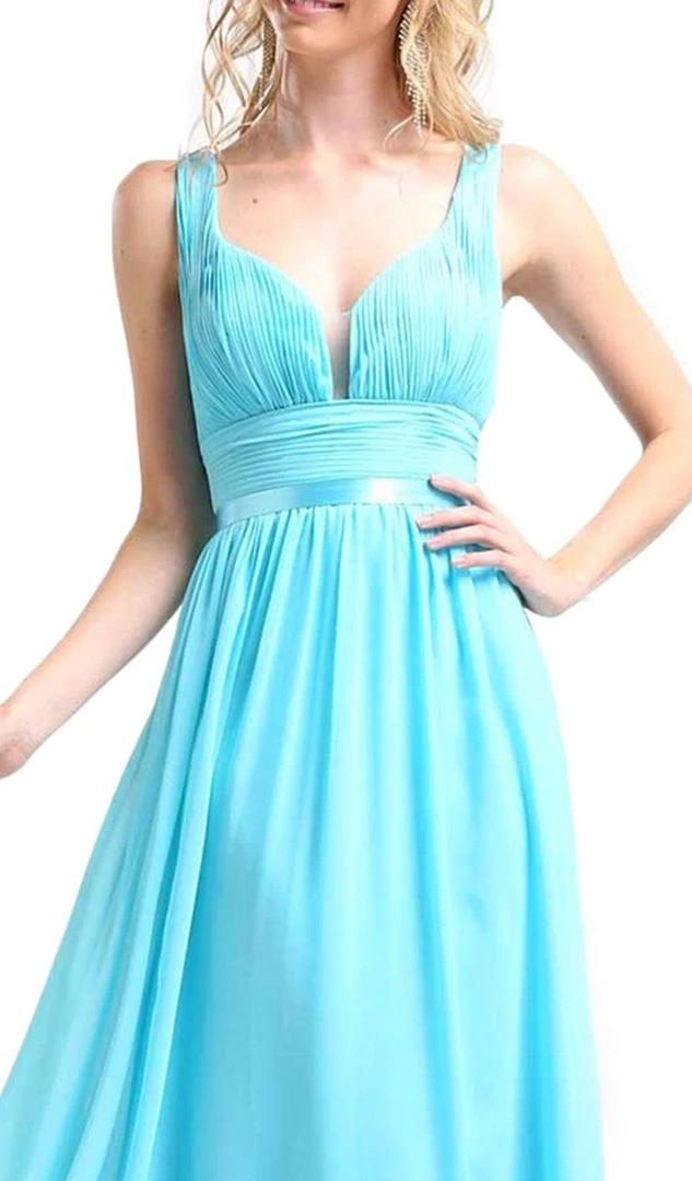 Formal Gowns Cinderella Divine - 1972 Plunging Sweetheart Empire Chiffon Long Formal Dress 5 Formal Gowns Cinderella Divine - 1972 Plunging Sweetheart Empire Chiffon Long Formal Dress