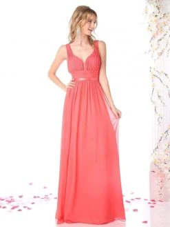 Formal Gowns Cinderella Divine - 1972 Plunging Sweetheart Empire Chiffon Long Formal Dress 19 Formal Gowns Cinderella Divine - 1972 Plunging Sweetheart Empire Chiffon Long Formal Dress