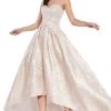 Formal Gowns Cinderella Divine - 5134 Strapless Sweetheart High Low A-line Dress 1 Formal Gowns Cinderella Divine - 5134 Strapless Sweetheart High Low A-line Dress