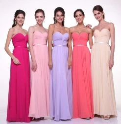 Cinderella Divine - 7455 Sweetheart Neckline Chiffon A-Line Dress Formal Gowns 20 Cinderella Divine - 7455 Sweetheart Neckline Chiffon A-Line Dress Formal Gowns