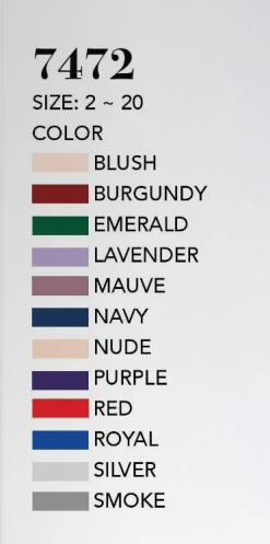 Cinderella Divine - 7472 Spaghetti Straps V Neck Wrap Satin Gown